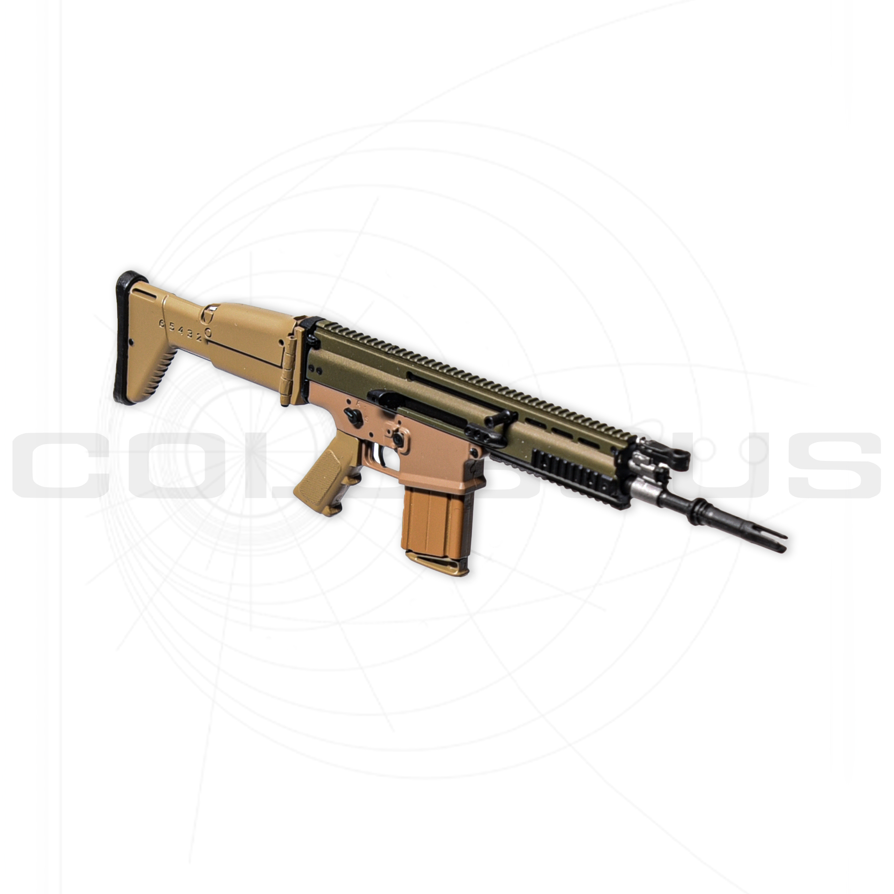 1/6 Assault rifle and accessories